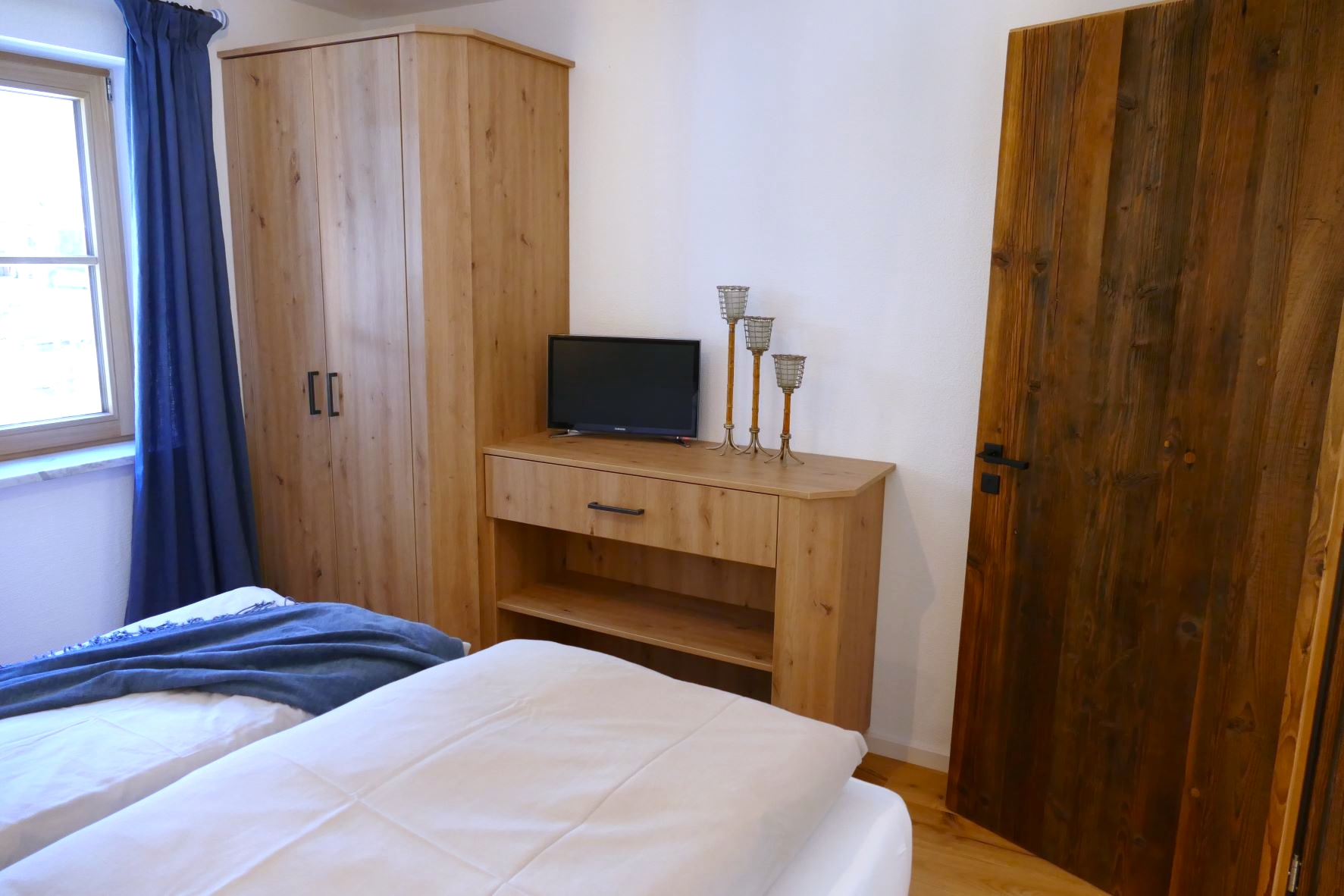 Ferienwohnung Sylvenstein Schlafzimmer3