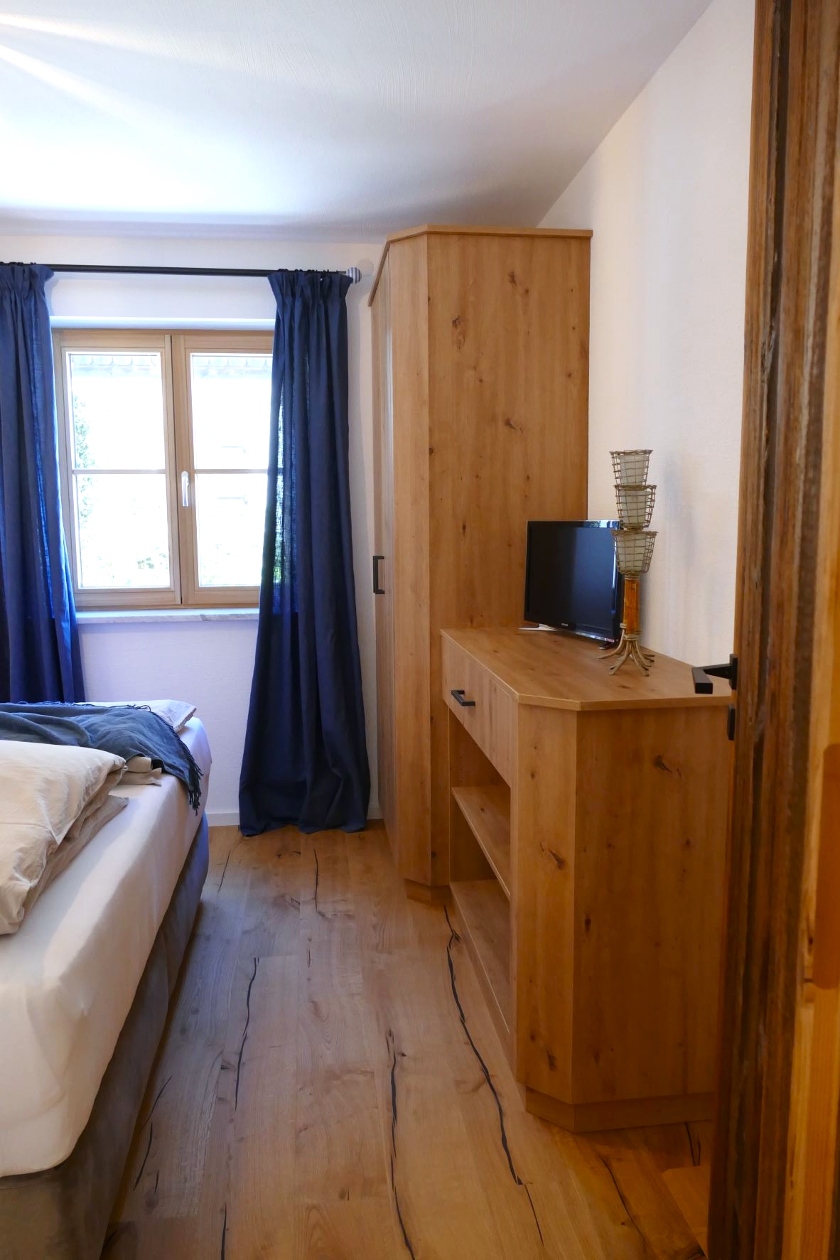 Ferienwohnung Sylvenstein Schlafzimmer4