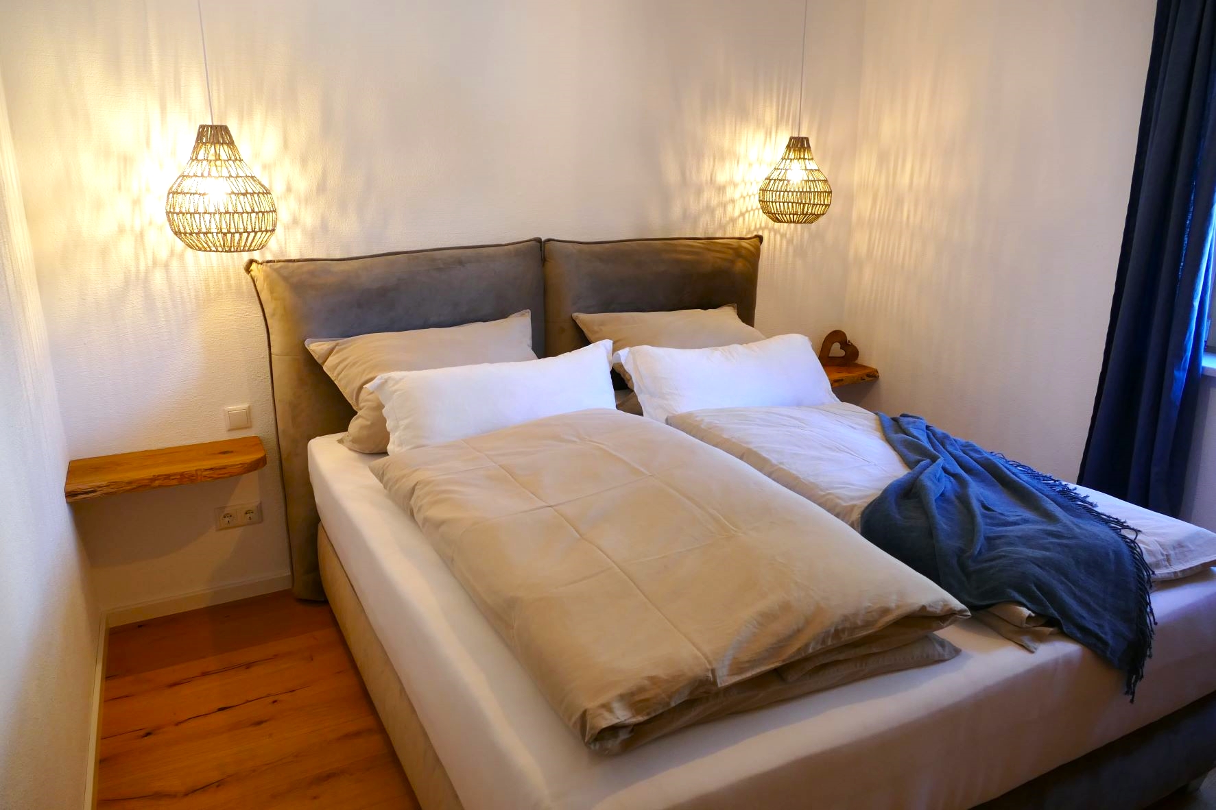 Ferienwohnung Sylvenstein Schlafzimmer7