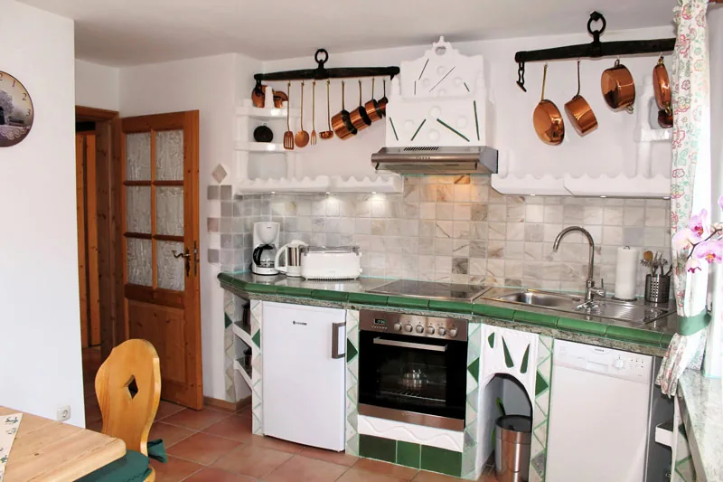 Ferienwohnung Benediktenwand Essküche