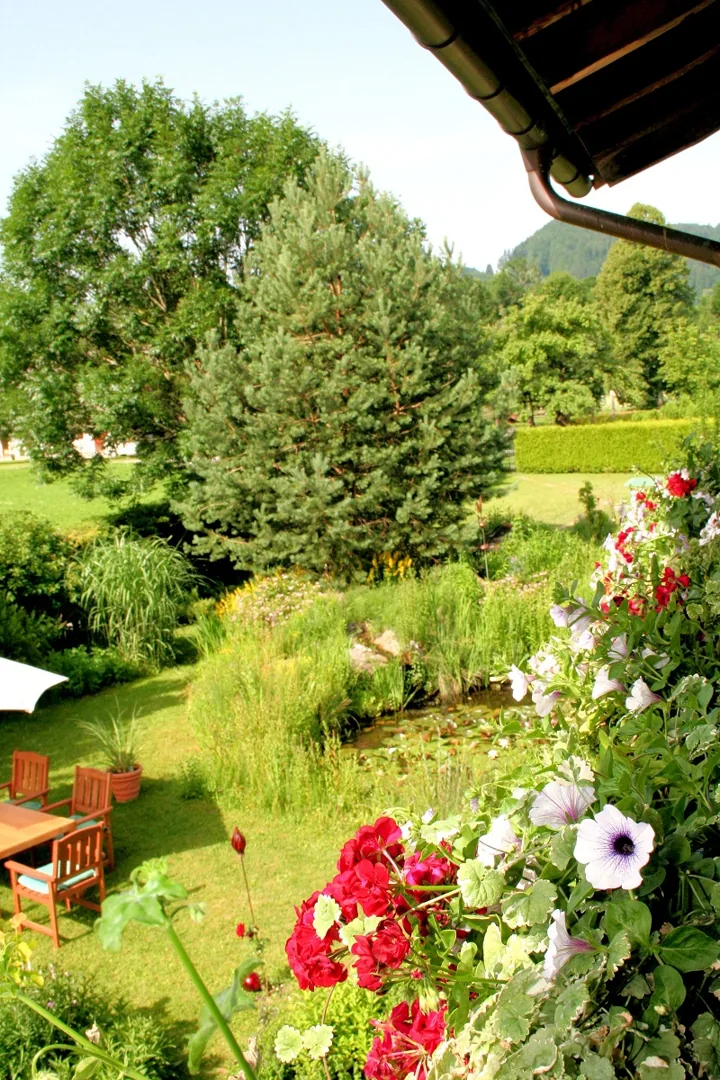 Ferienwohnung Benediktenwand Balkon