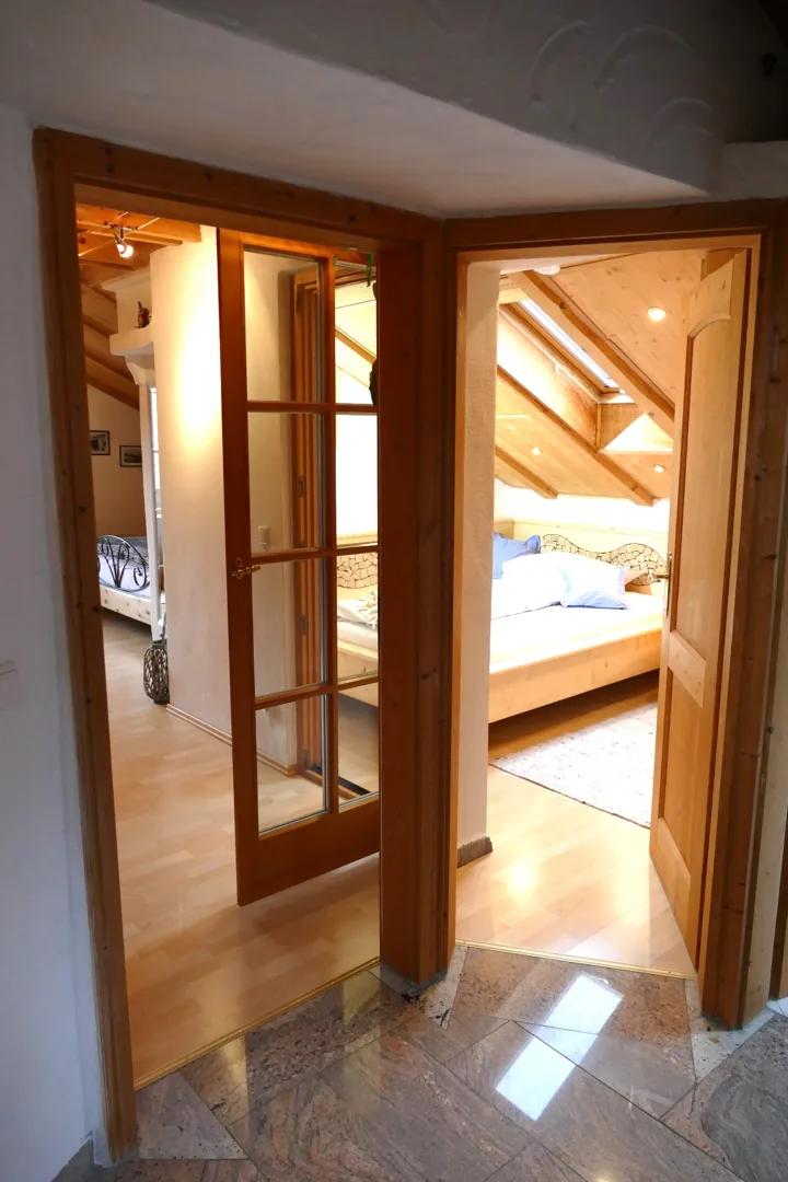 Ferienwohnung Karwendel zweiter Schlafbereich