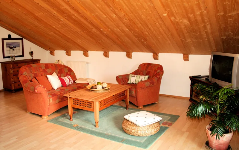 Ferienwohnung Karwendel Wohnbereich